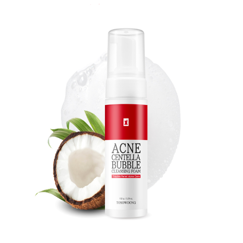 TOSOWOONG Acne Centella Bubble Cleansing Foam 150g - DODOSKIN