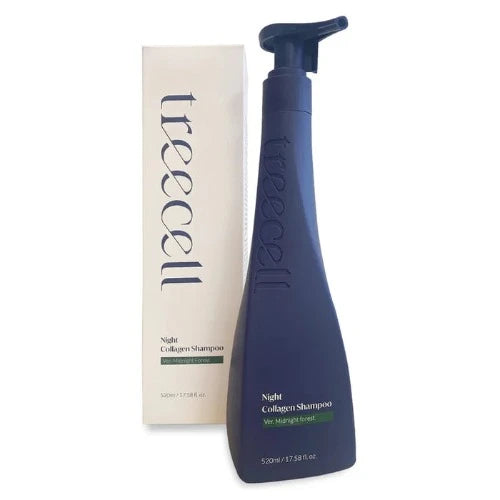 TREECELL Night Collagen Shampoo Midnight Forest 520ml - DODOSKIN