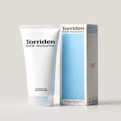 Torriden DIVE IN Low Molecular Hyaluronic Acid Cleansing Foam 150ml - DODOSKIN