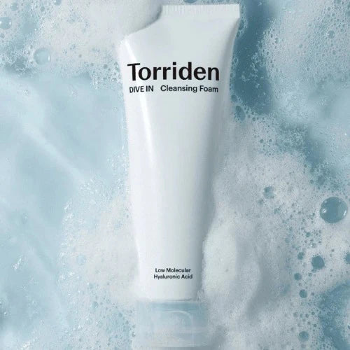 Torriden DIVE IN Low Molecular Hyaluronic Acid Cleansing Foam 150ml - DODOSKIN