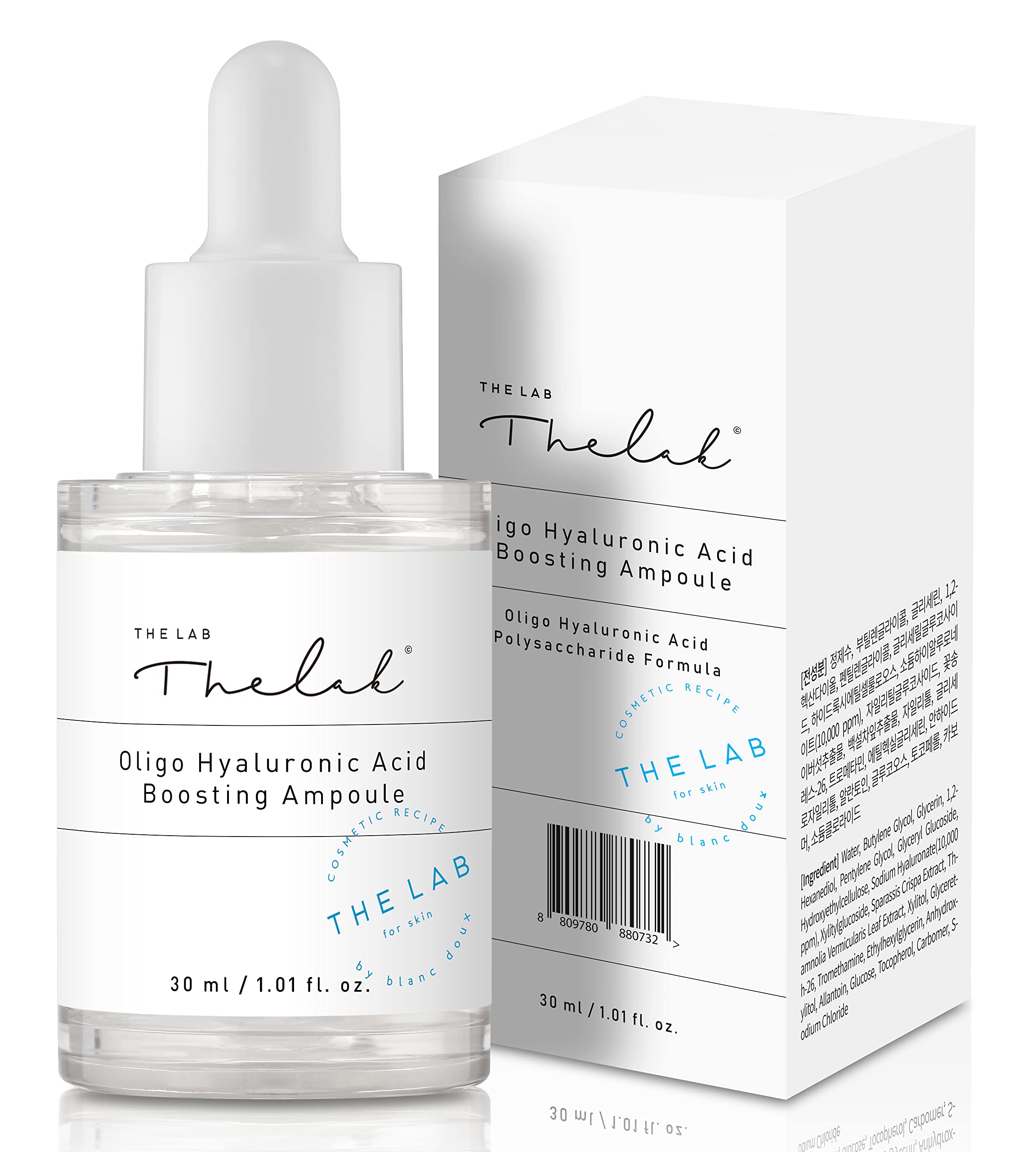 The LAB by blanc doux Oligo Hyaluronic Acid Boosting Ampoule 30ml ...