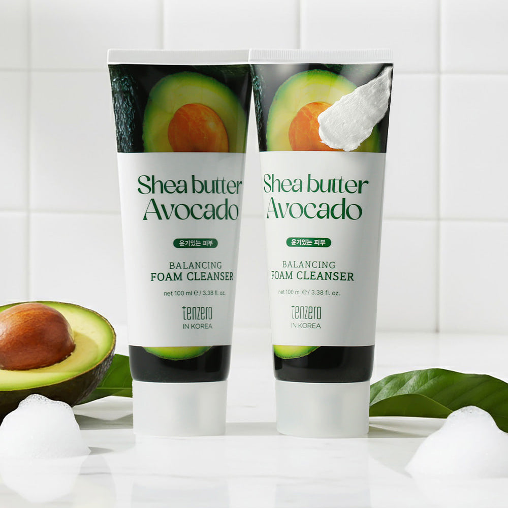 tenzero Balancing Foam Cleanser Shea Butter Avocado 100ml
