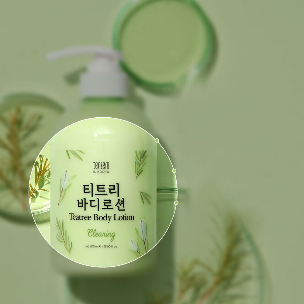 tenzero Clearing Tea Tree Body Lotion 500ml