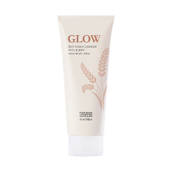 tenzero Glow Rice Foam Cleanser 100ml
