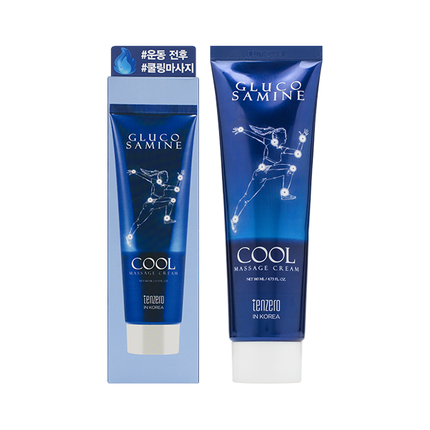 tenzero Glucosamine Cooling Massage Cream 140ml