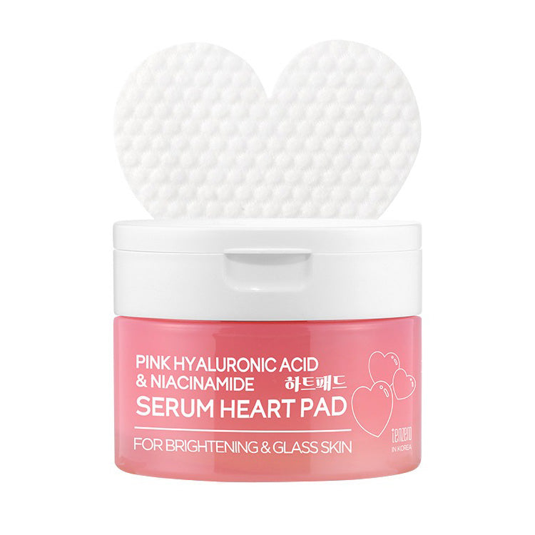 tenzero Pink Hyaluronic Acid and Niacinamide Serum Heart Pad 150g 50ea