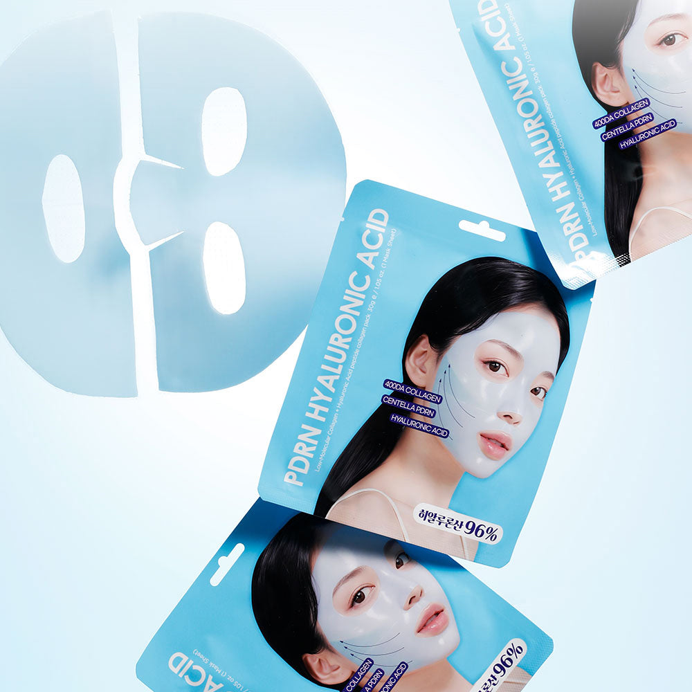 tenzero Plump Hyaluronic Acid PDRN Mask Pack 30g 3ea