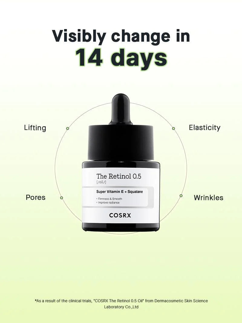 COSRX The Retinol 0.5 Oil 20ml - DODOSKIN