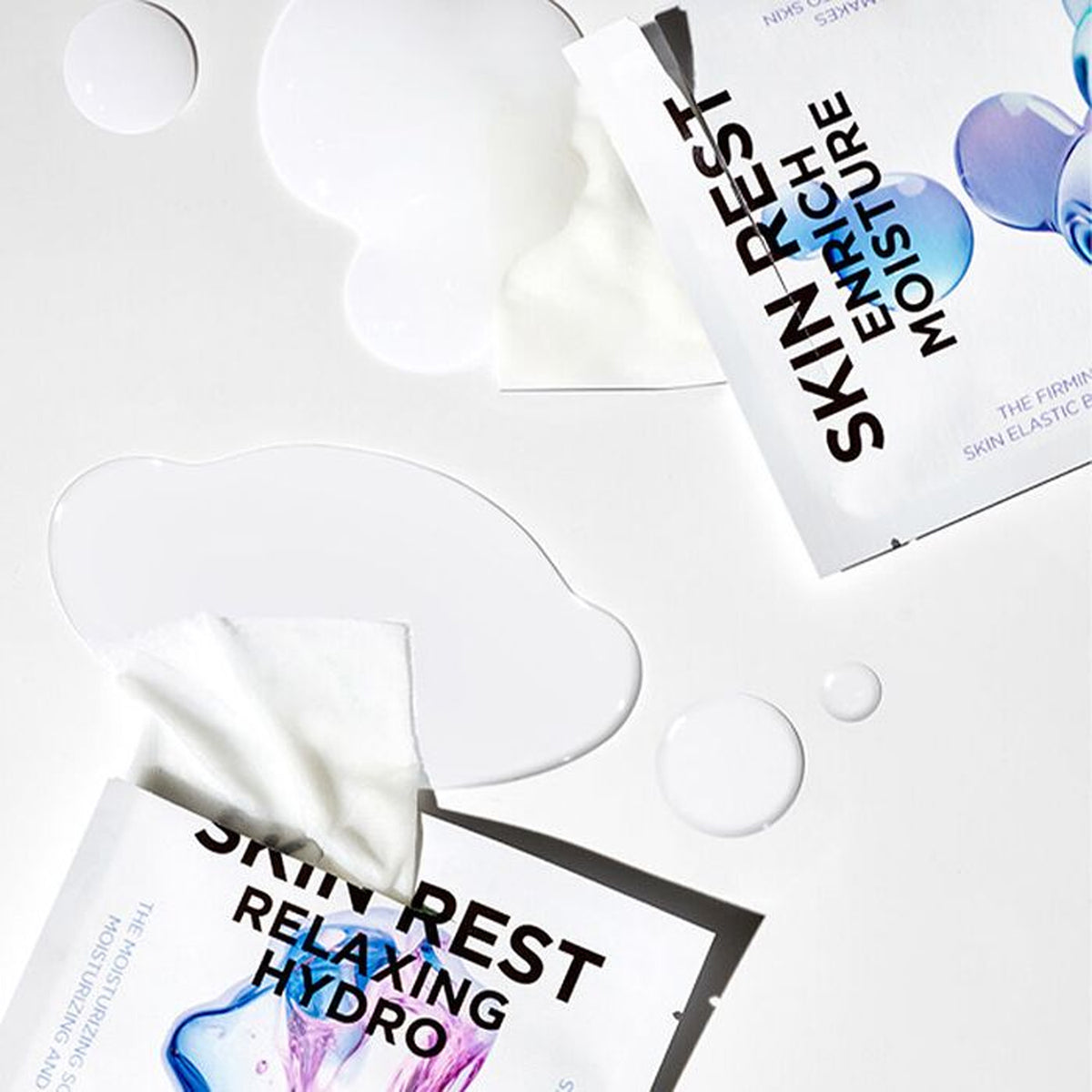 the SAEM Skin Rest Mask Sheet 4+1 Sheets – 2 Types
