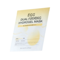 too cool for school Egg Dual Firming Hydrogel Mask (2 Sheets)