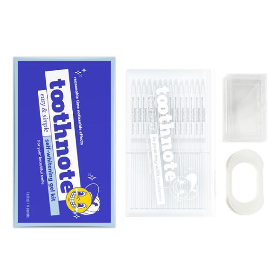 toothnote Whitening Gel 14 Packets (2-week supply)｜DODOSKIN