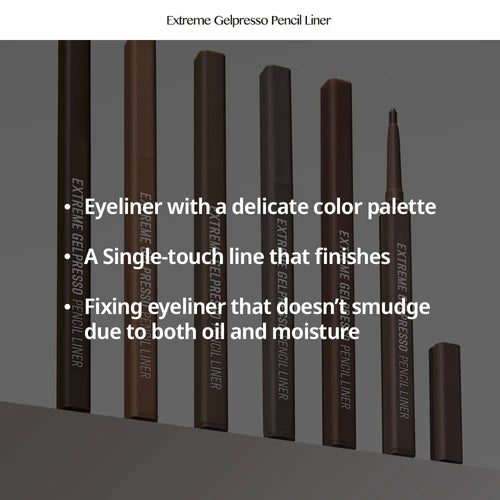 (Mhark) CLIO Extreme Gelpresso Pencil Liner 0.35g - DODOSKIN