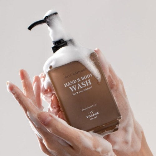 VILLAGE 11 FACTORY Will Comfort Hand And Body Wash 300ml - DODOSKIN