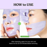 vividraw Black Olive PDRN™ Repairing Marble Gel Mask 4ea