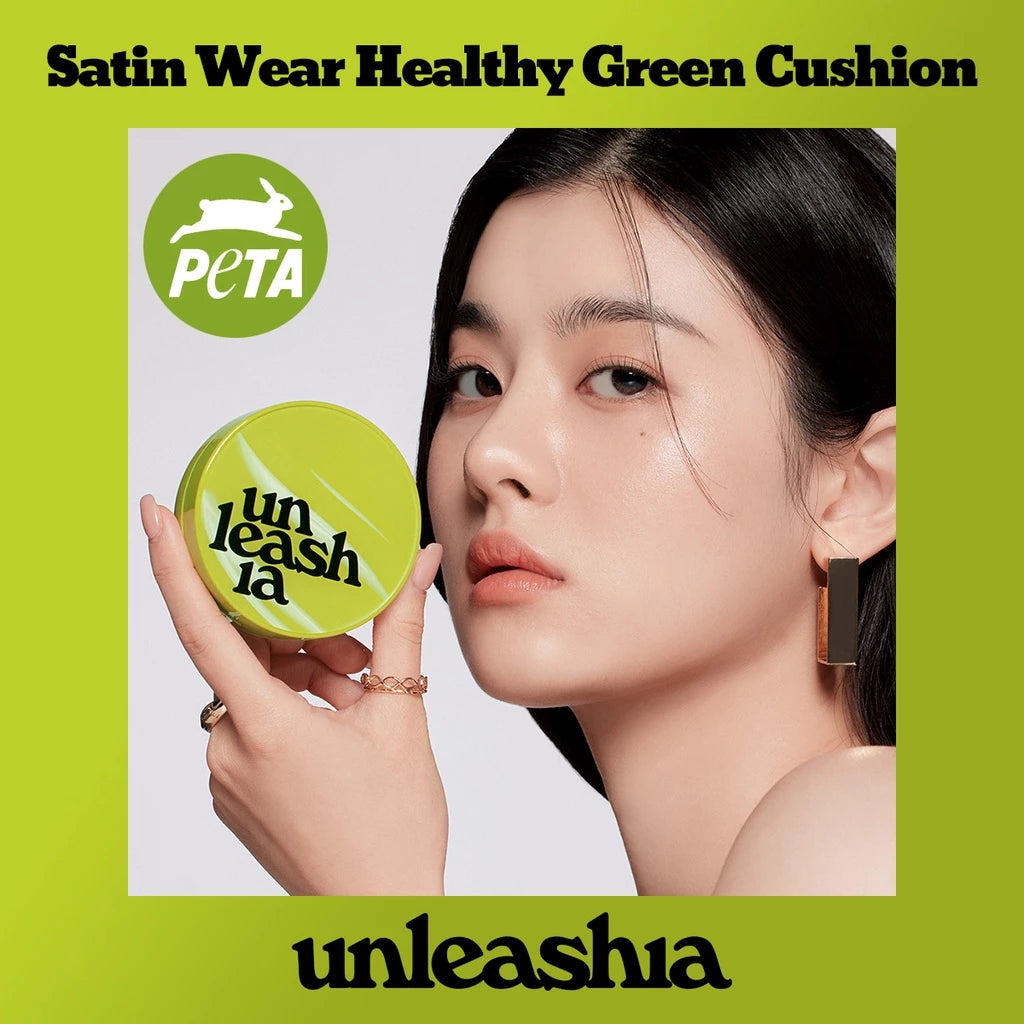 Desgashia satin use recargador de cojín verde saludable spf 30 pa ++ 15g * 21 colores