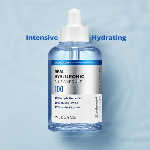 Wellage Real Hyaluronic blue ampoule 75ml - DODOSKIN