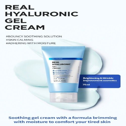 Wellage Real Hyaluronic Gel Cream 75ml - DODOSKIN