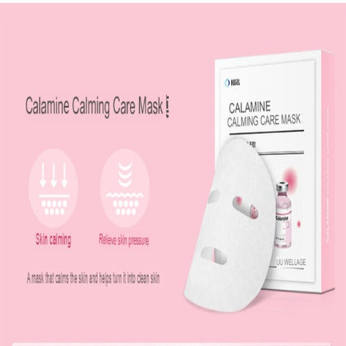 WELLAGE Calamine Calming Care Mask 25ml 10ea - DODOSKIN