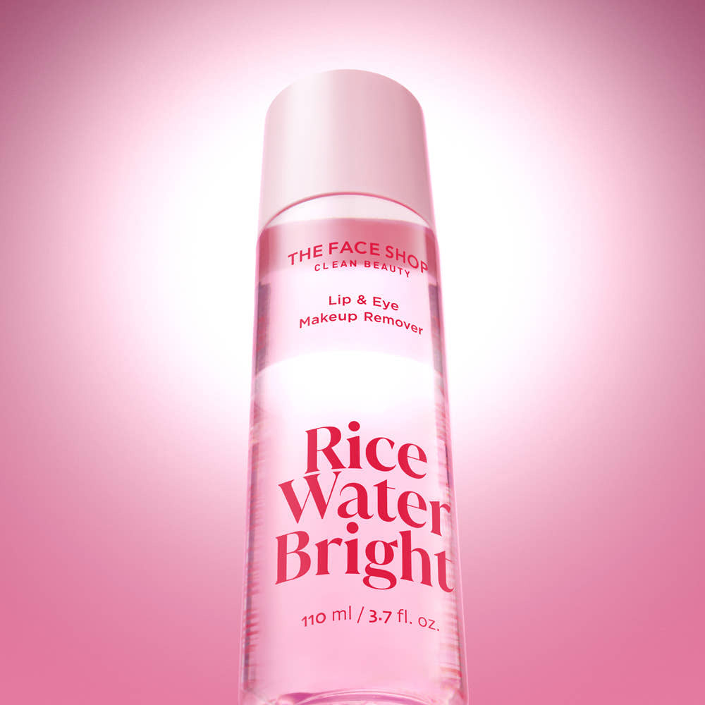 THE FACE SHOP Rice Water Bright Makeup Remover For Lip & Eye 120ml
