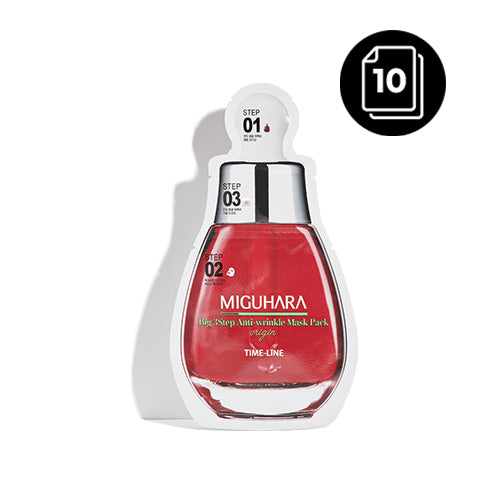 MIGUHARA Big 3 Step Anti-wrinkle Mask Pack Origin * 10ea - Dodoskin