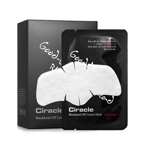 Ciracle Blackhead Off Cotton Mask 20 Sheets - Dodoskin