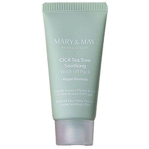 Mary&May CICA TeaTree Soothing Wash off Pack 30g - Dodoskin