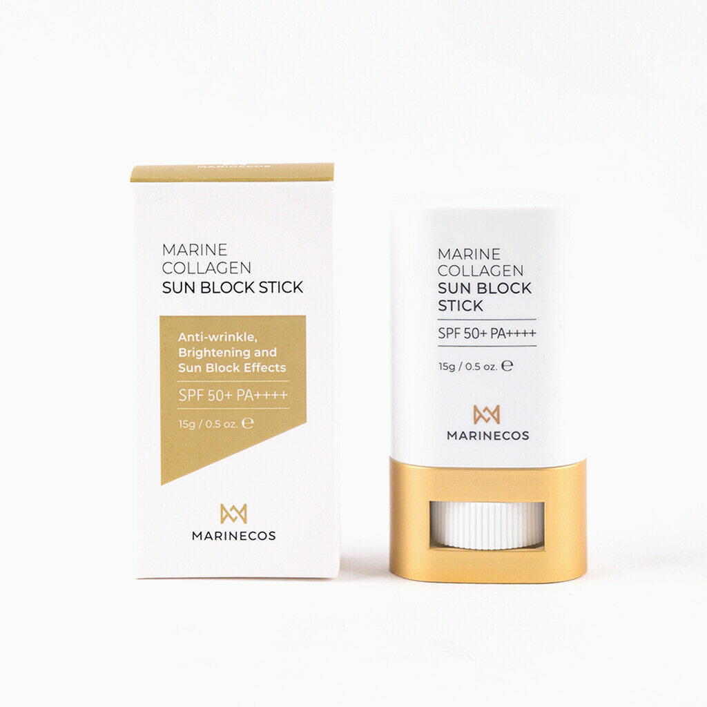[MARINECOS] Marine Collagen Sun Block Stick SPF50+ PA++++ 15g - Dodoskin