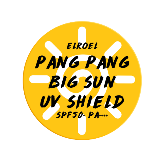 ELROEL Pang Pang Big Sun Cushion UV Shield SPF 50+ PA++++ (Max) (Big 25g / Mini 8g) - Dodoskin