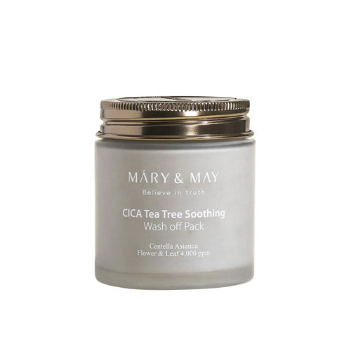 Mary&May CICA TeaTree Soothing Wash off Pack 125g - Dodoskin