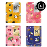 FRUDIA Mi máscara de compresión de huerto 20 ml*5ea