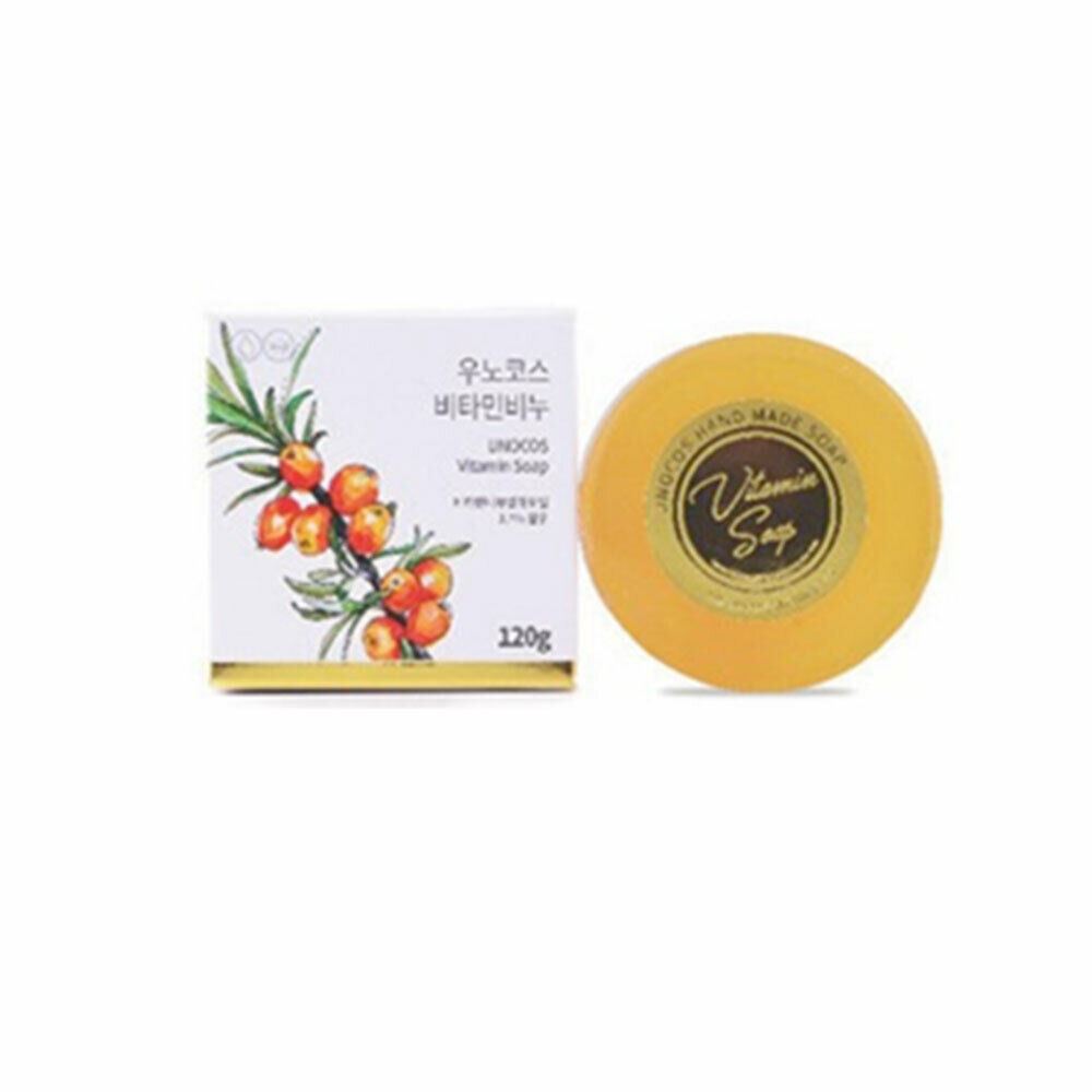 UNOCOS Vitamin Soap Skin Health Moisturizing Deep Cleansing Effect 120g - Dodoskin