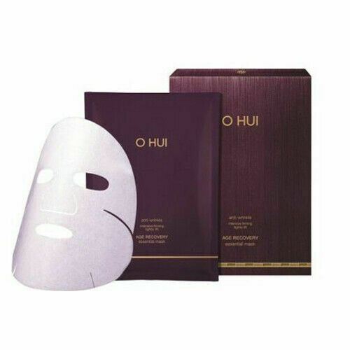 O HUI Age Recovery Essential Mask anti-aging intensive care sheet 8pcs - Dodoskin