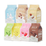 [ US Exclusive ] A &#39;PIEU Milk One Pack Facial Sheet (All of 7sheets)-Dodoskin