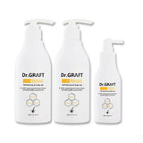 Dr.GRAFT Gift SET - 2 Scalp Shampoo and 1 Scalp Tonic
