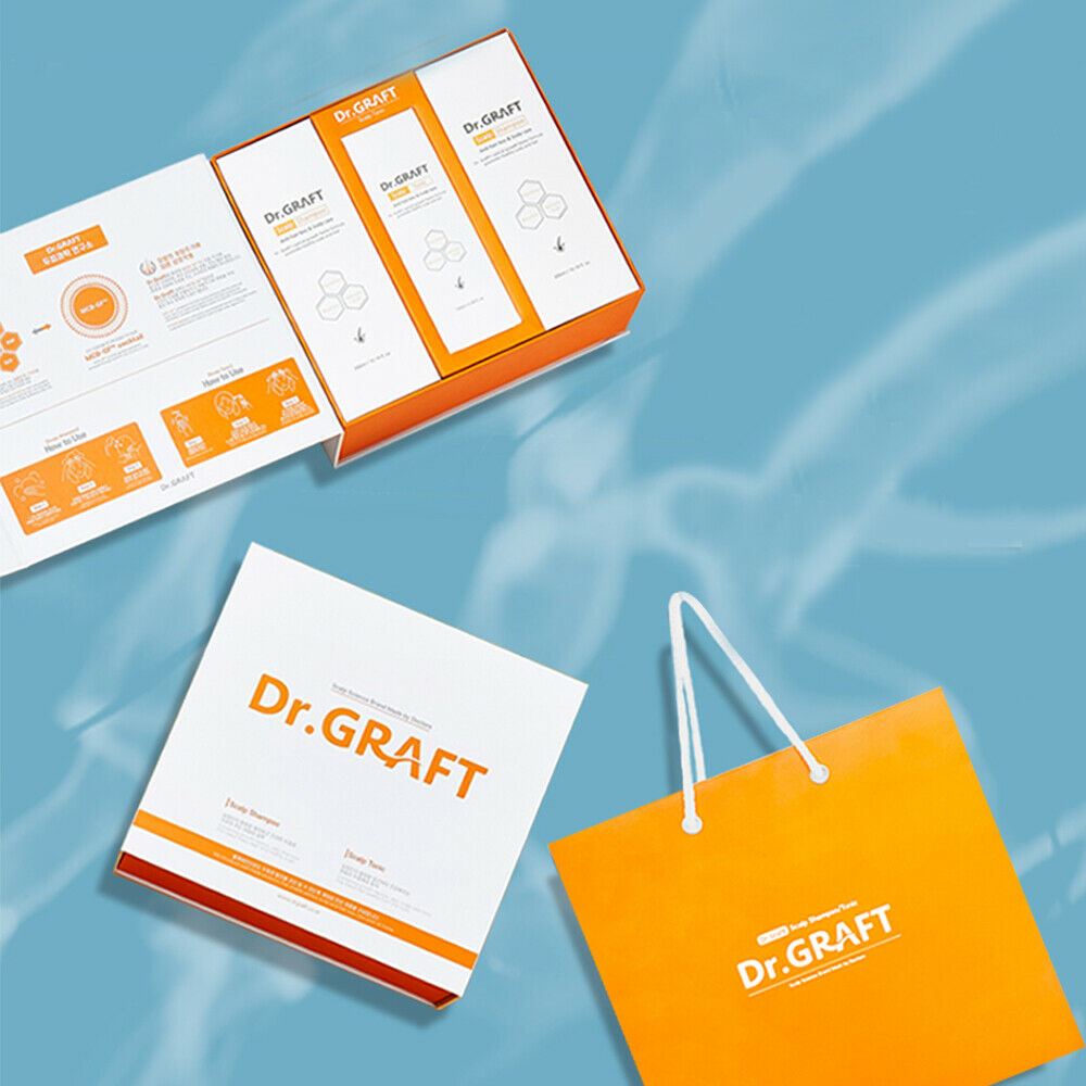 [Medicos Biotech] Dr.GRAFT Gift SET - 2 Scalp Shampoo and 1 Scalp Tonic - Dodoskin
