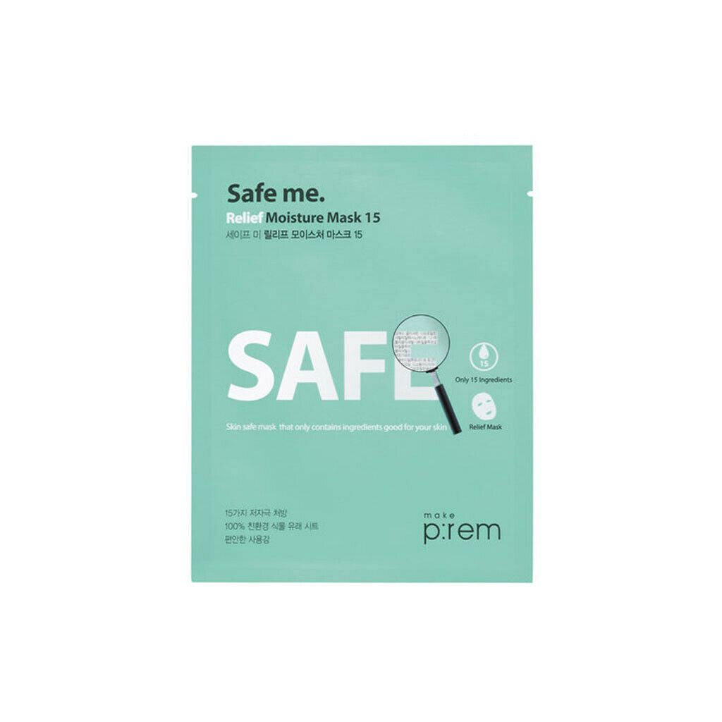 [Makeprem] Safe Me Relief Moisturizer Mask 5EA - Dodoskin