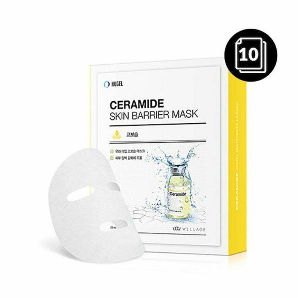 WELLAGE Ceramide Skin Barrier Mask 25ml 10ea - Dodoskin