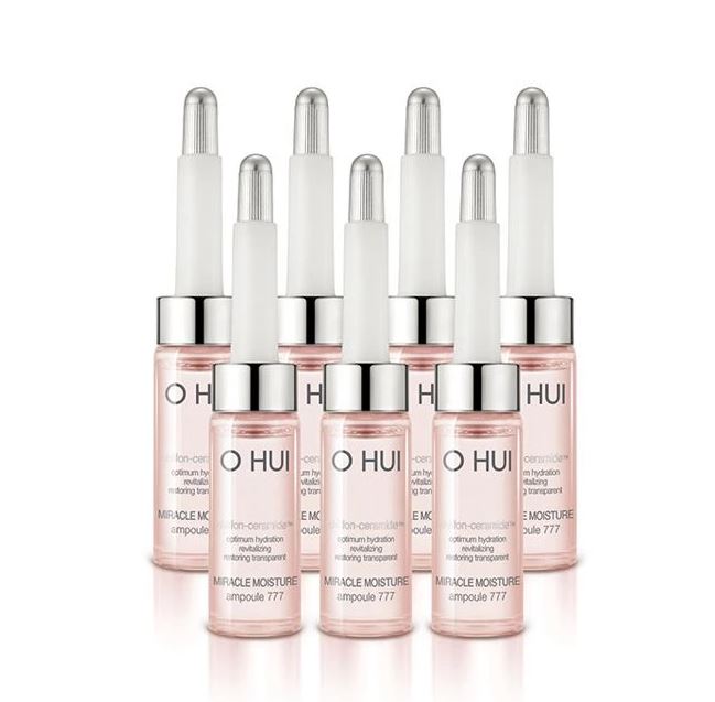 O HUI Miracle Moisture Ampoule 777 Reinforce the Ceramides In the Skin 7ml*7EA - Dodoskin