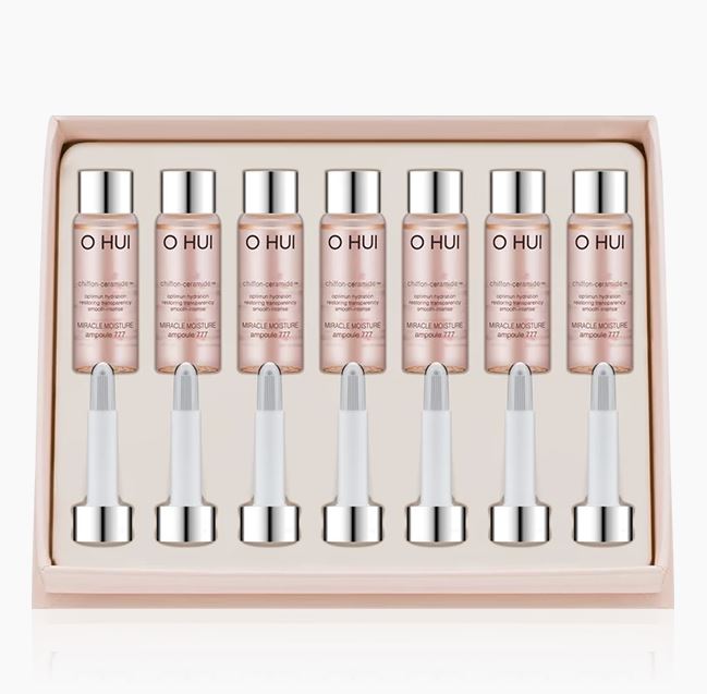 O HUI Miracle Moisture Ampoule 777 Reinforce the Ceramides In the Skin 7ml*7EA - Dodoskin