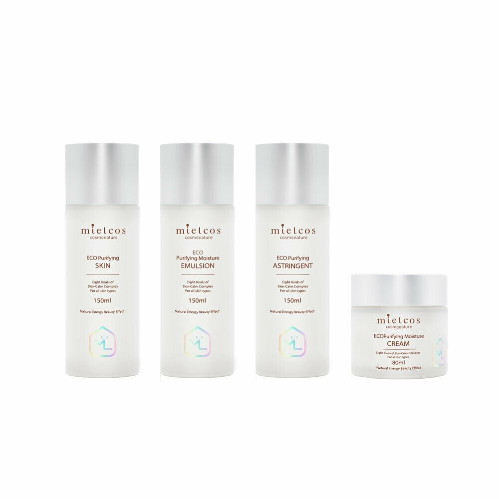[CosmoNature] MielCos Eco Purifying Skin Care - 4 types - Dodoskin