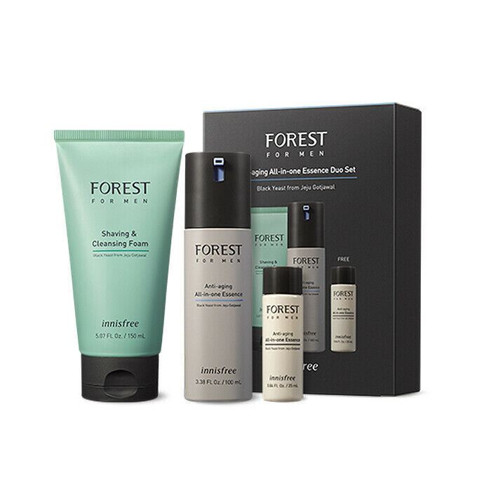 [US Exclusive] Innisfree forest for men All-in-one Duo set - Anti-aging +++ FREE GIFT - Dodoskin