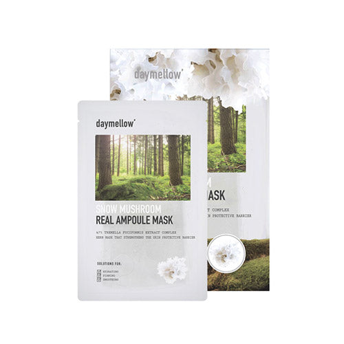 Daymellow Snow Mushroom Real Ampoule Mask 5ea - Dodoskin