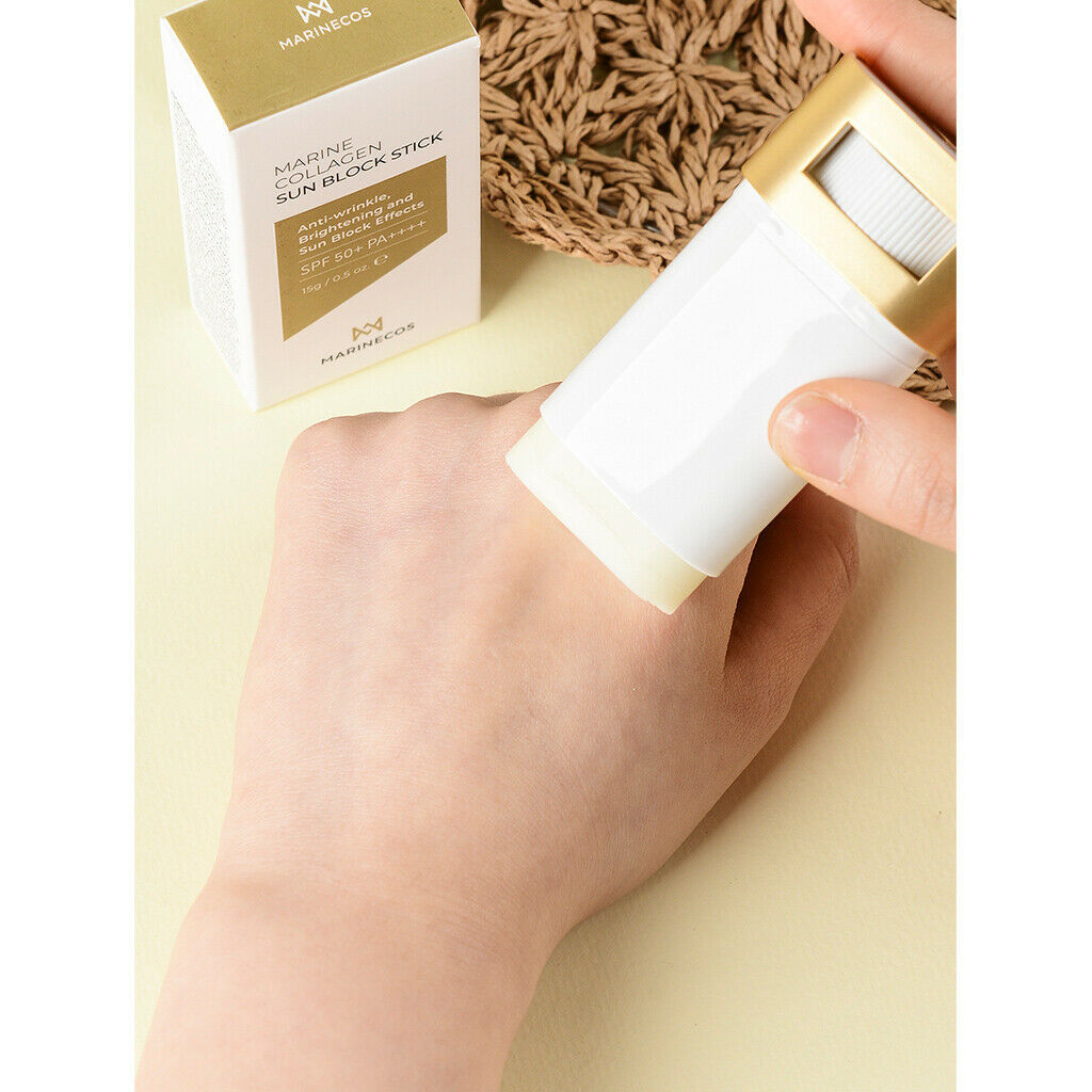 [MARINECOS] Marine Collagen Sun Block Stick SPF50+ PA++++ 15g - Dodoskin