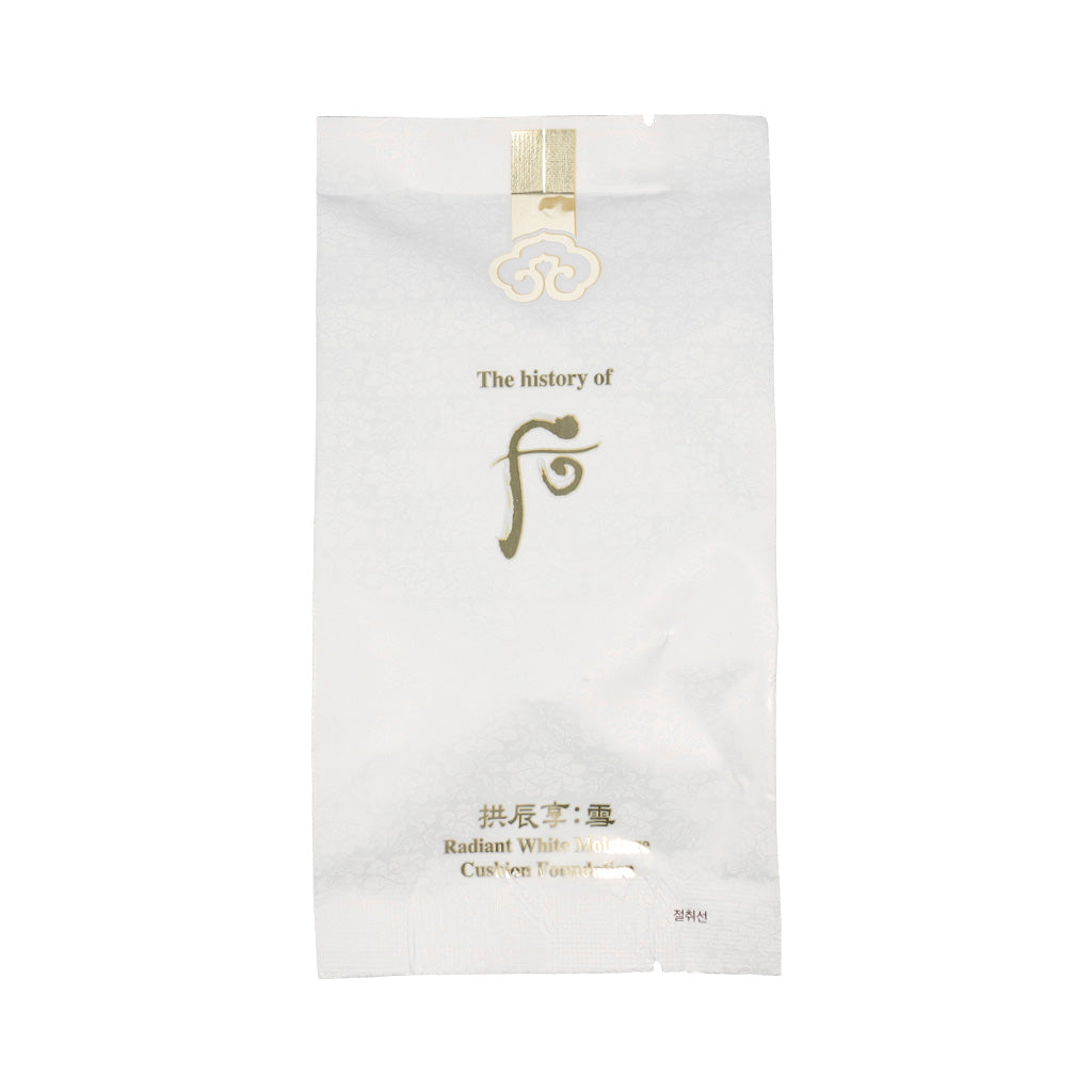 The history of whoo Gongjinhyang Seol Radiant White Moisture Cushion Foundation 15g (Only Refill) - Dodoskin