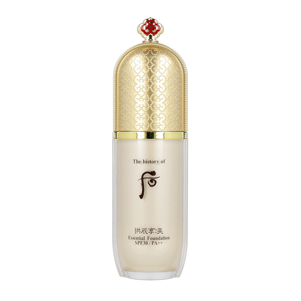[US Exclusive] The history of whoo Gongjinhyang Mi Essential Skin Foundation SPF30 PA++ 40ml - Dodoskin