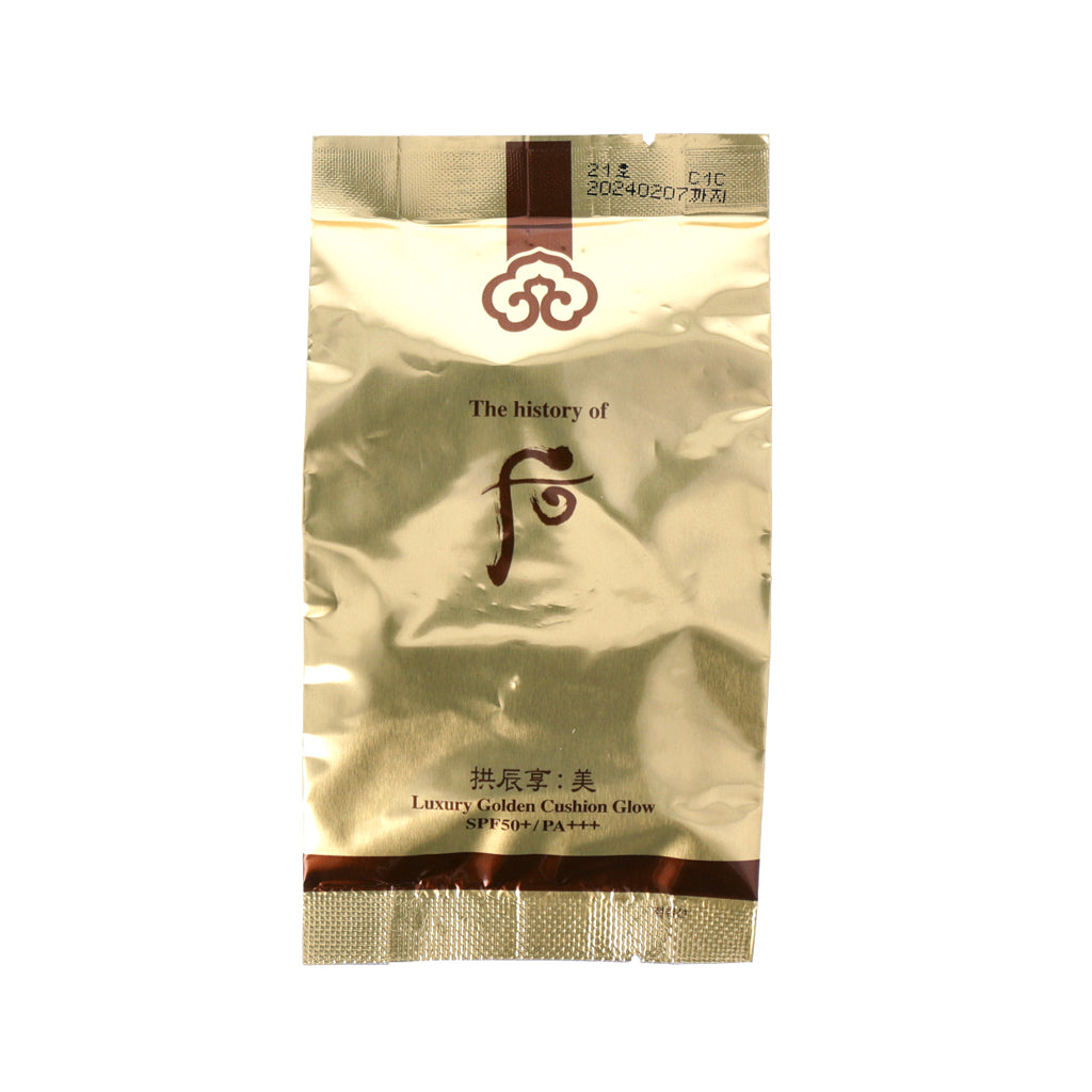 The history of whoo Gongjinhyang Mi Luxury Golden Cushion 15g (Only Refill) - Dodoskin