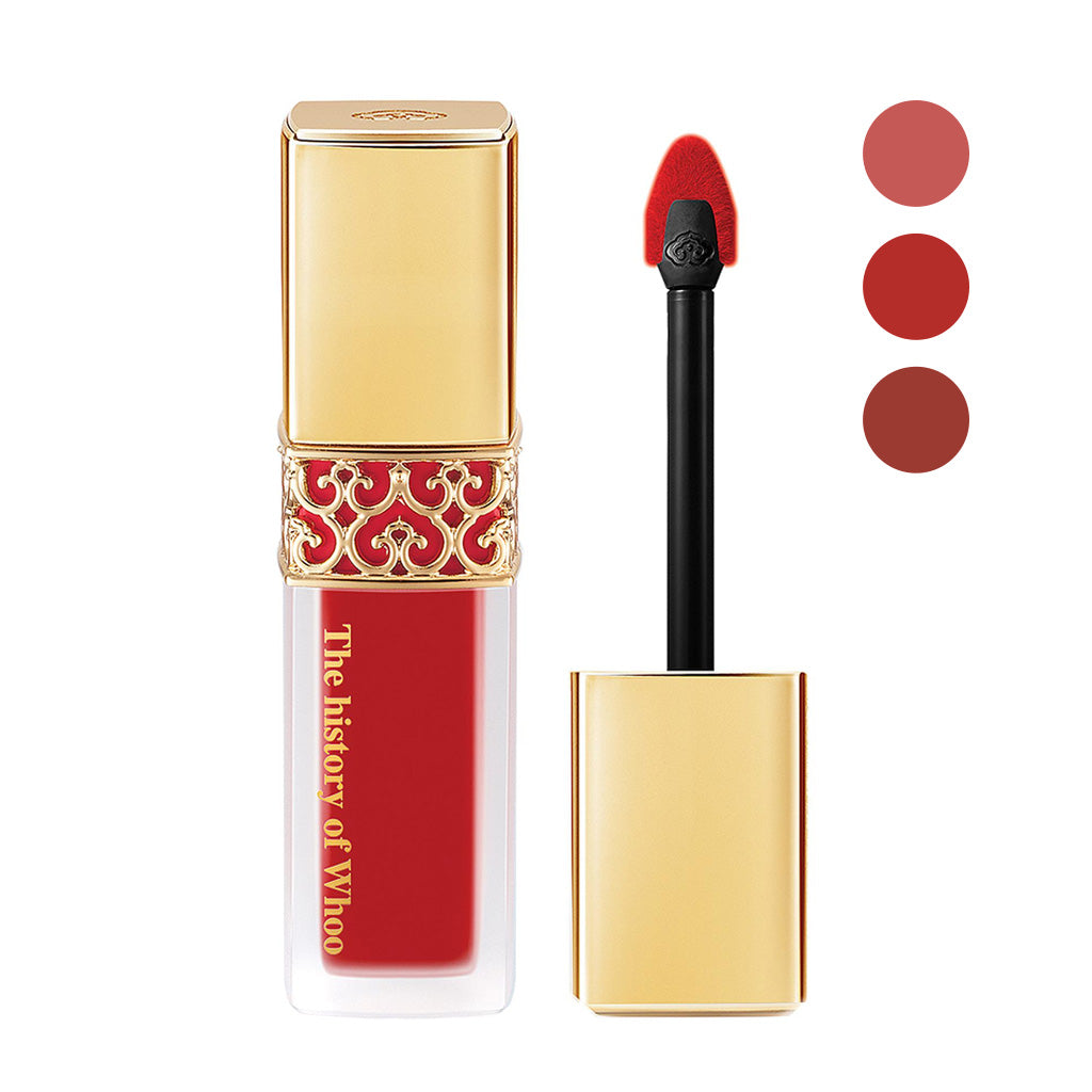The history of whoo Gongjinhyang Mi Velvet Liquid Lip Rouge 6g (3 Colors) - Dodoskin