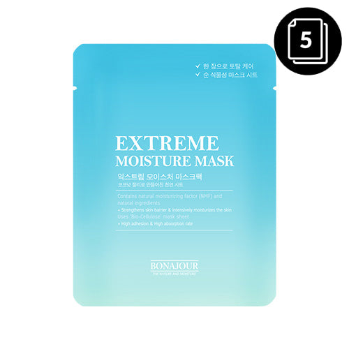BONAJOUR Extreme Moisture Mask 25g * 5ea - Dodoskin