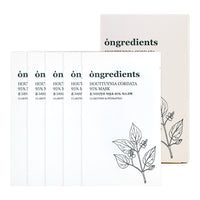 Ongredients Houttuynia Cordata 95% Mask 20g * 5ea - Dodoskin