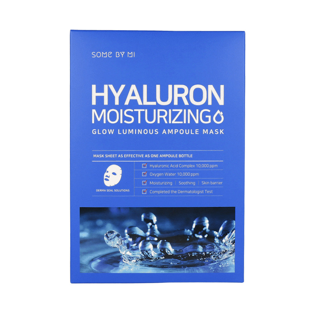 [US Exclusive] SOME BY MI Glow Luminous Ampoule Mask 02 Hyaluron Moisturizing - Dodoskin